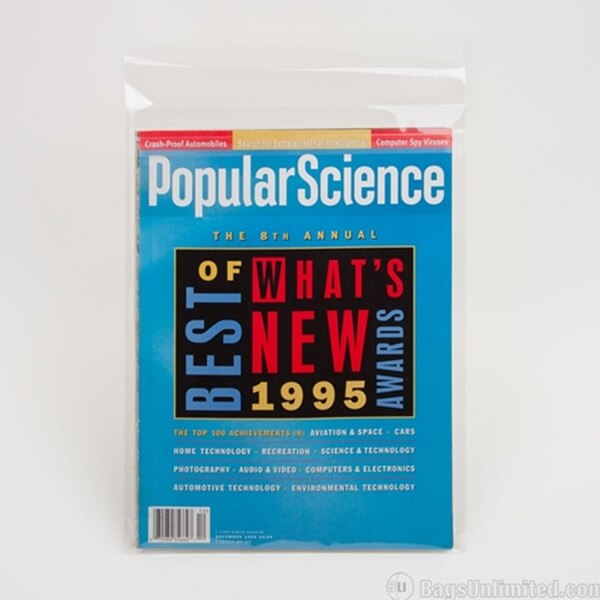 Polypropylene Magazine Sleeve with